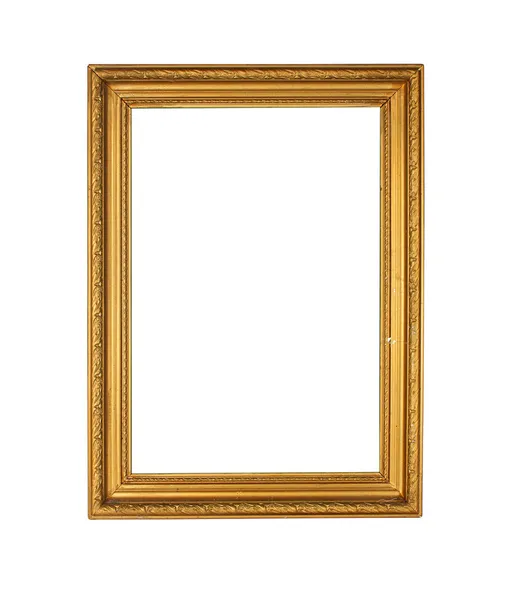 Golden antique frame — Stock Photo, Image