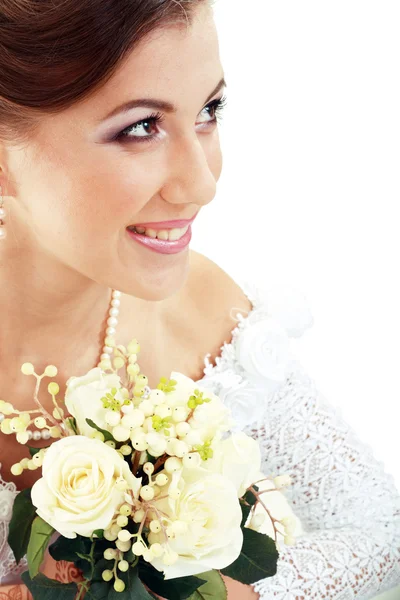 Schöne junge Braut — Stockfoto