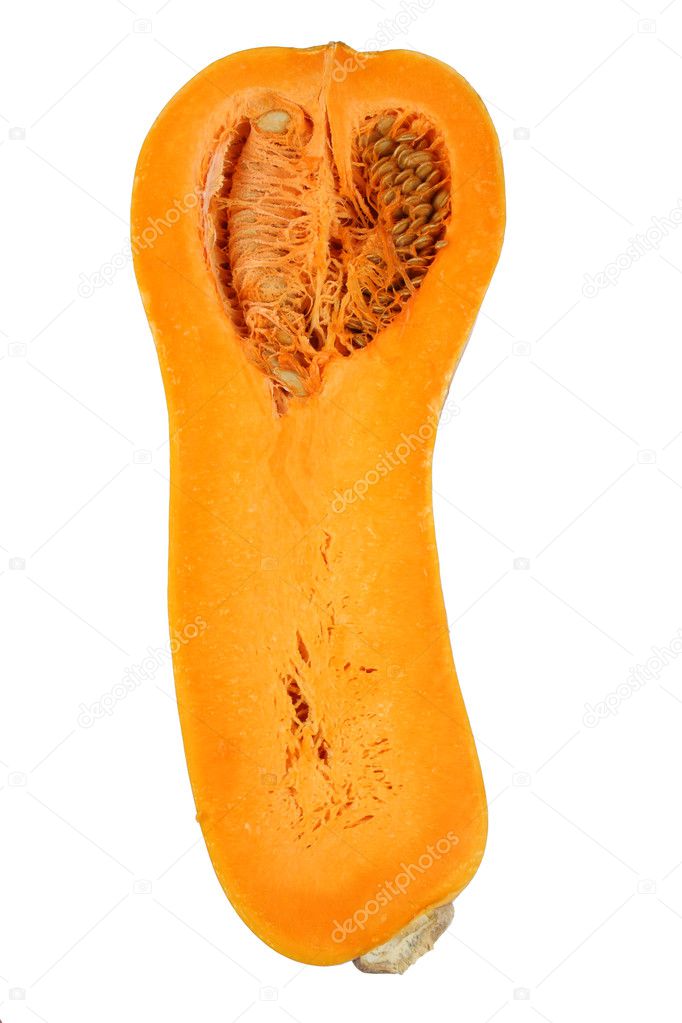 half of butternut pumpkin | 图库照片 08 elena zaskochenko #1