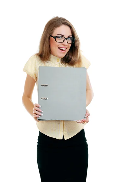 Joven mujer de negocios — Foto de Stock