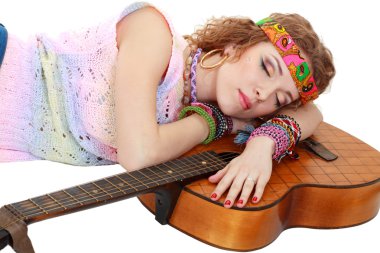 kadın kıyafeti hippi uyku