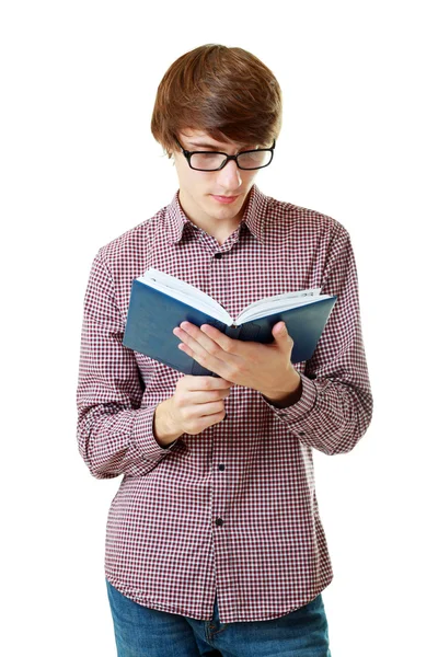 Student reading book — Stock Photo, Image