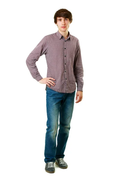 Young man standing — Stock Photo, Image