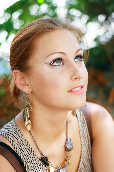 Model with perfect make up — Stock Photo, Image