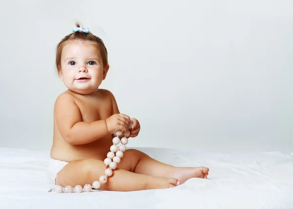 Mooi baby meisje — Stockfoto