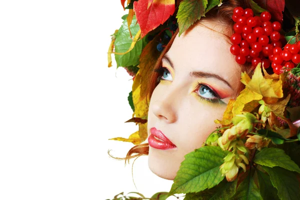 Autumn Woman — Stock Photo, Image