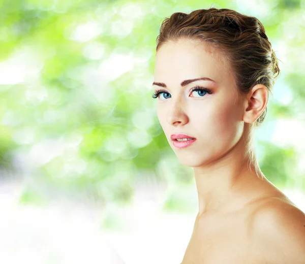 Spa Woman outdoor — Stock Photo, Image