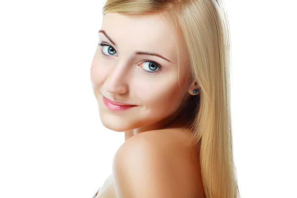 Beautiful blond girl — Stock Photo, Image