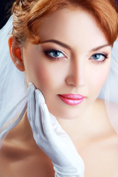 Beautiful bride portraite — Stock Photo, Image