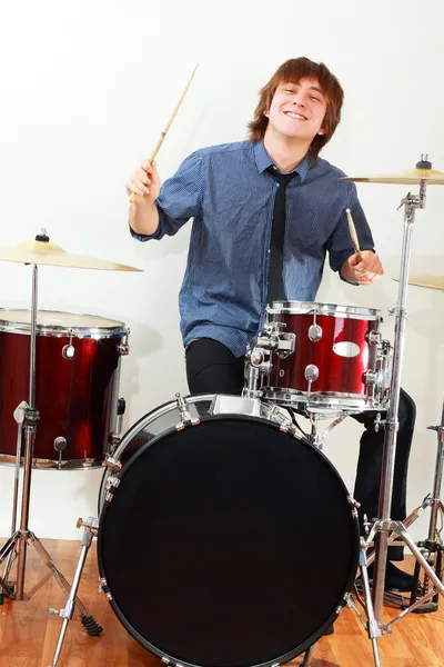 Drummer man — Stockfoto