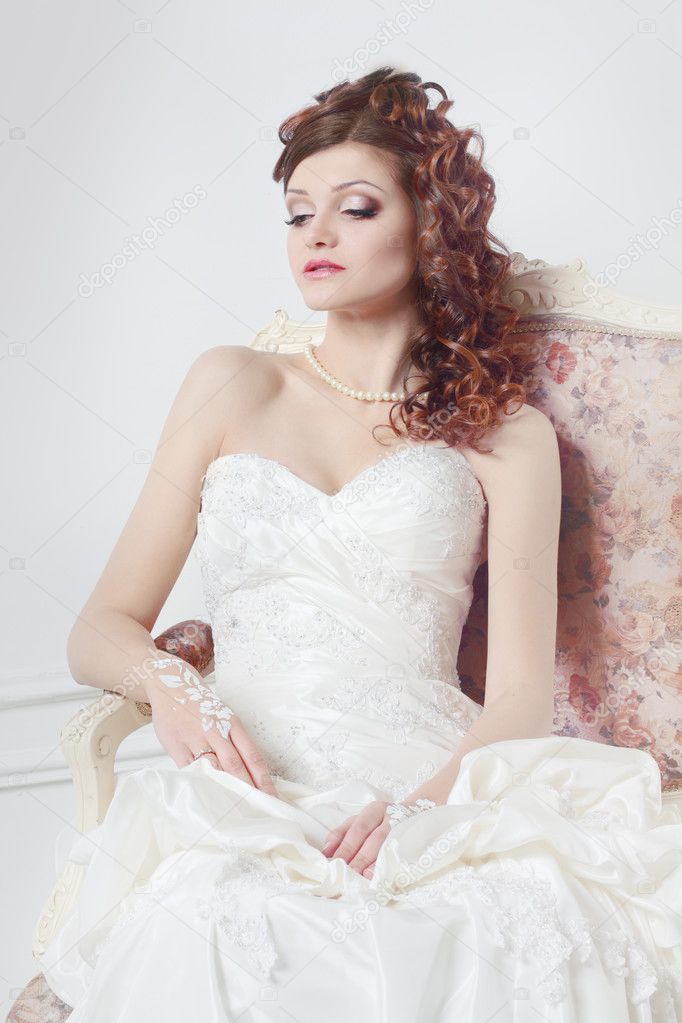 beautiful bride portrait
