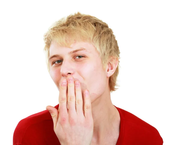 Man with a smile — Stock Photo, Image