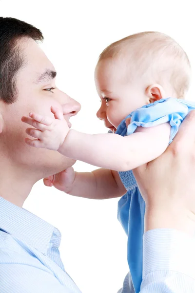 Baba ile bebek — Stok fotoğraf
