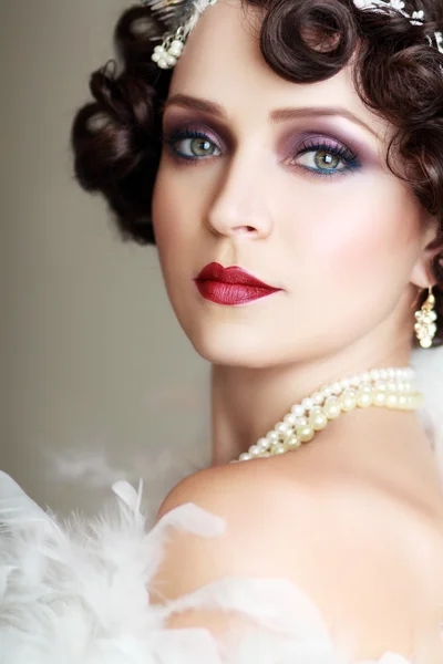 Retro flapper style — Stock Photo, Image