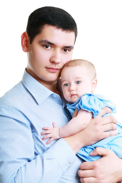 Padre con bambino — Foto Stock