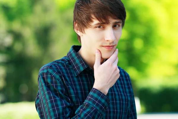 Happy young guy — Stock Photo, Image