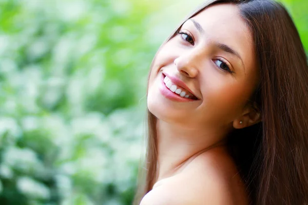 Spring Beauty Girl — Stock Photo, Image