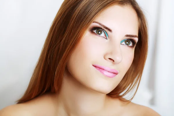 Make-up vrouw — Stockfoto