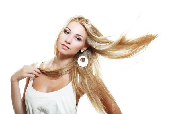 Beautiful blond woman — Stock Photo, Image