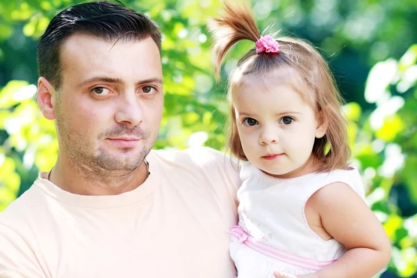 Padre e figlia — Foto Stock