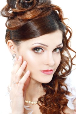 güzel gelin portresi