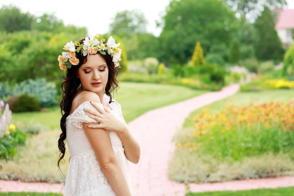 Mulher romântica — Fotografia de Stock