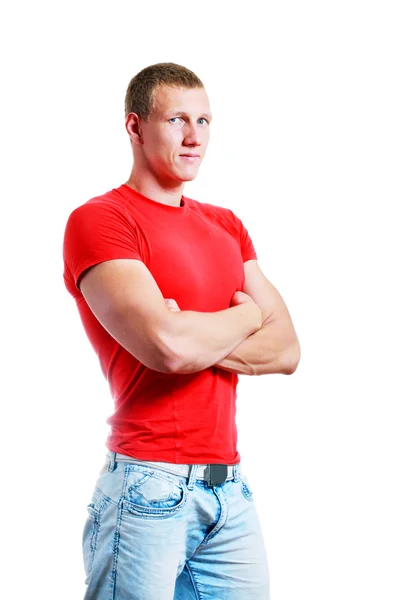 Serious young male — Stock Photo, Image