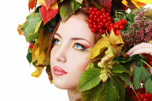 秋の女性 — ストック写真