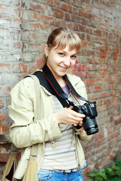 Turista femenina —  Fotos de Stock