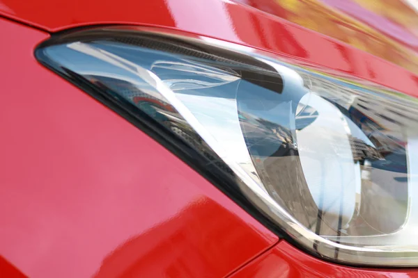 Part of red car — Stock Photo, Image