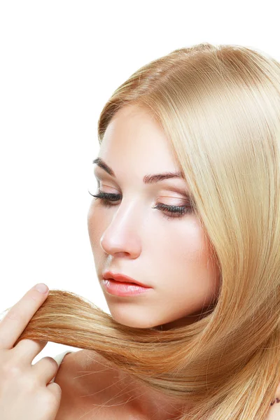 Beautiful blond woman — Stock Photo, Image