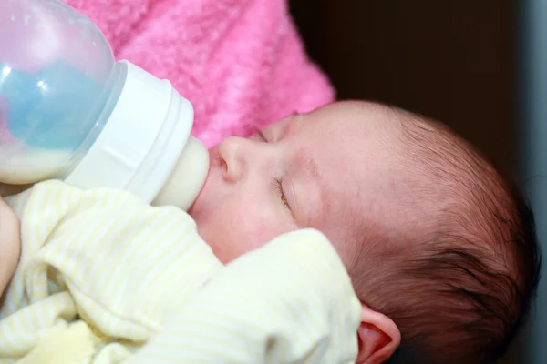 Baby eating — Stock Photo, Image