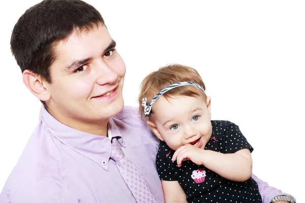 Çocuk ile baba — Stok fotoğraf