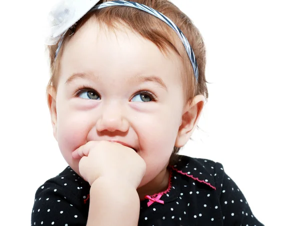 Smiling baby — Stock Photo, Image