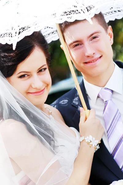 Bride and groom — Stock Photo, Image