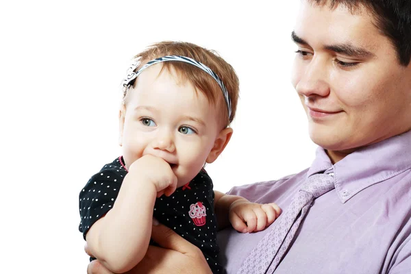 Père avec enfant — Photo