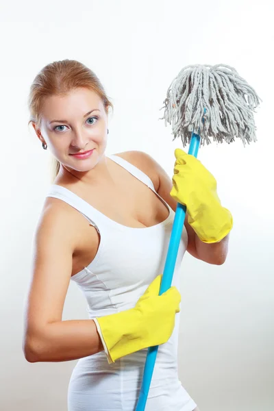 Mulheres de limpeza — Fotografia de Stock