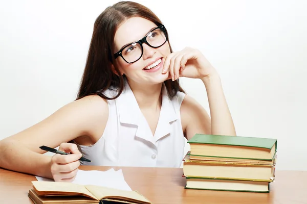 Vriendelijke college student — Stockfoto