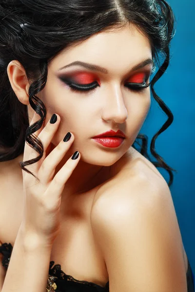 Lady Vamp Style — Stock Photo, Image