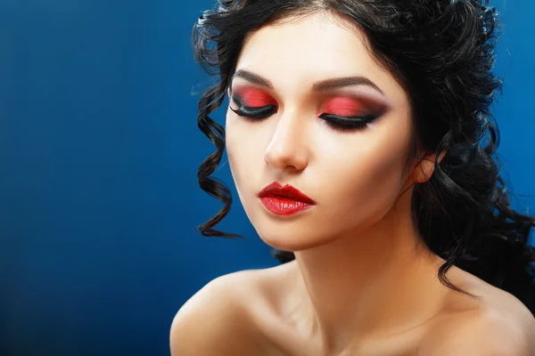 Lady Vamp Style — Stock Photo, Image