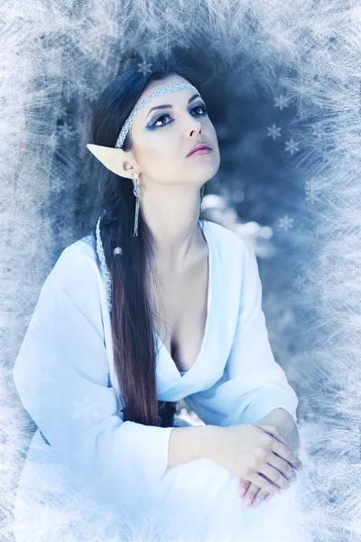 Fairy elf princess — Stock Photo, Image