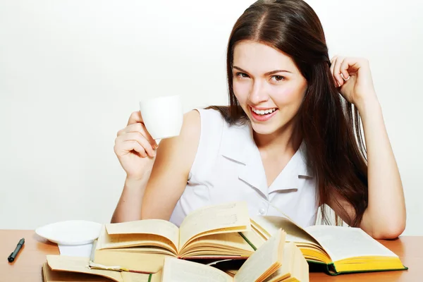 Vriendelijke college student — Stockfoto