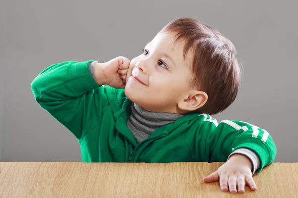 Little boy have an idea — Stock Photo, Image