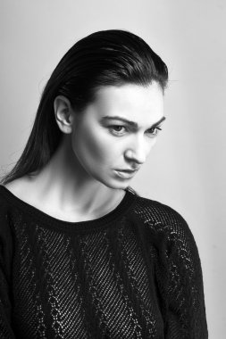 Güzel kadın model.