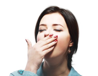 esneme yorgun kadın