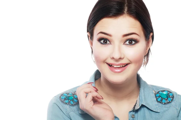 Mujer feliz — Foto de Stock