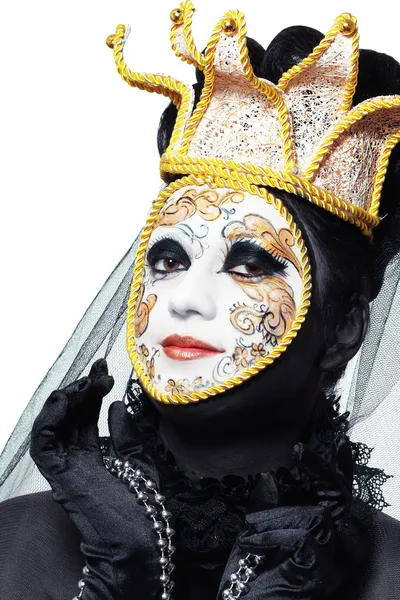 威尼斯的面具化妆 — 图库照片