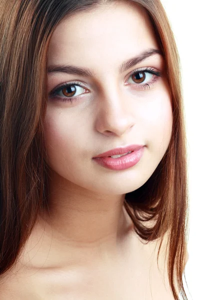 Teen face portrait — Stock Photo, Image