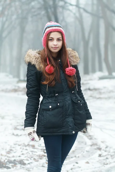 Cheerful teen girl — Stock Photo, Image