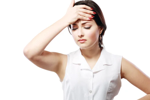 Young woman tired — Stock Photo, Image